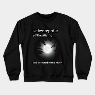 Encyclopaedia tenebrarum: Selenophile Crewneck Sweatshirt